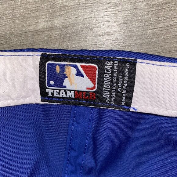 Chicago Cubs Team MLB OC Sports Hat Cap Royal Blue Red C Team Logo Adjustable - Picture 10 of 11